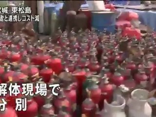 がれき処理費用　「自治体の取り組みでコストに１０倍もの差」