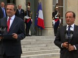 Déclaration du Président Hollande et de M. Antonis Samaras