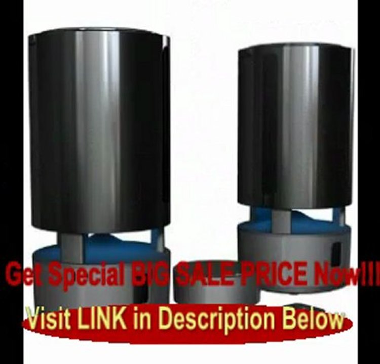 BEST BUY Wolverine WIOS2 Wireless Indoor-Outdoor Stereo Speakers - Water Resistant - Black (Twin Speakers)