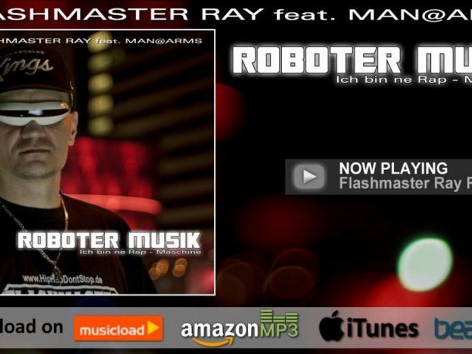 Flashmaster Ray - Single "Roboter Musik" (Electro House Dance REMIX) Snippet