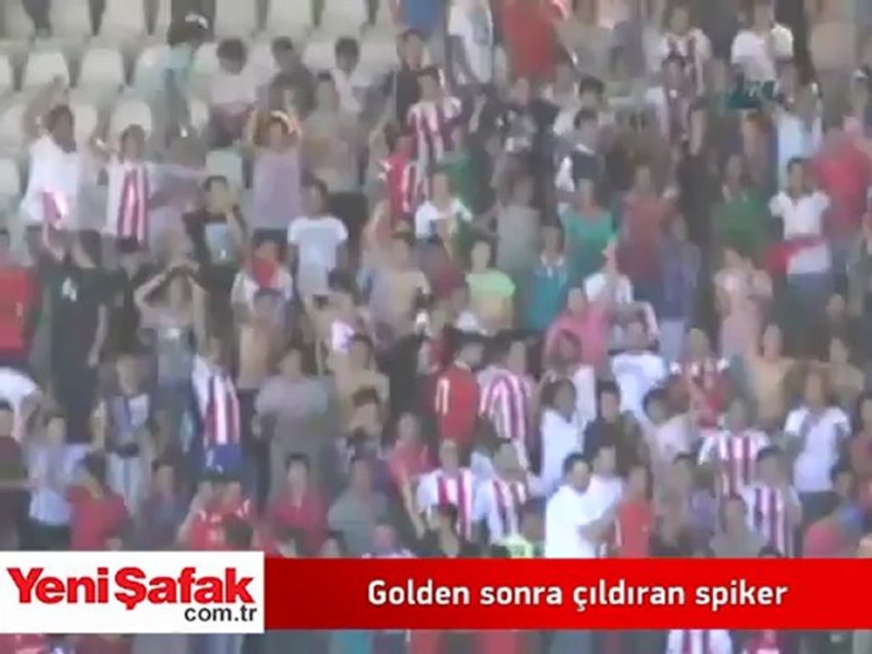 Golden sonra çıldıran spiler