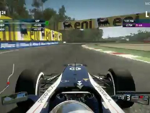 F1 2012 Xbox 360 Demo - Season Challenge at Monza