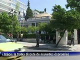 Grèce: la troïka discute de nouvelles économies