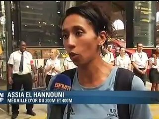 Assia El Hannouni, la reine française des Jeux est de retour