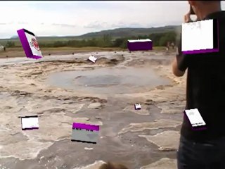 El géiser Strokkur de Islandia