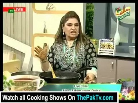 Masala Mornings with Shireen Anwar - 10th Sep 2012 Part 2