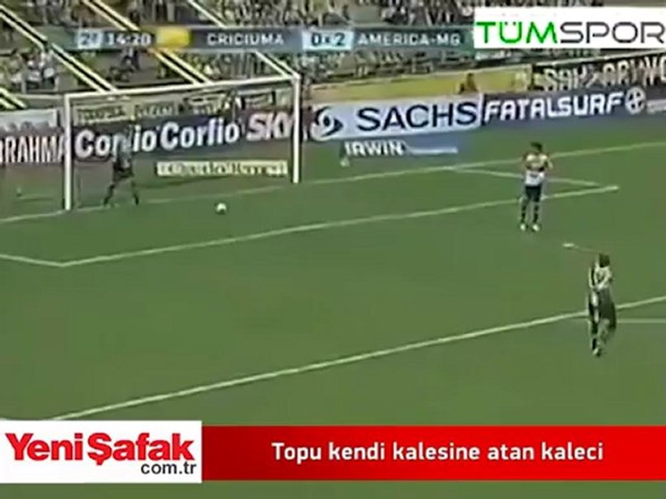 Kendi Kalesine Gol Atan Kaleci