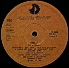 TRIDESETPETA-ŠESTA - BALKAN (1982)