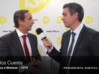 Periodista Digital. Entrevista a Carlos Cuesta (13tv). 10 de septiembre 2012