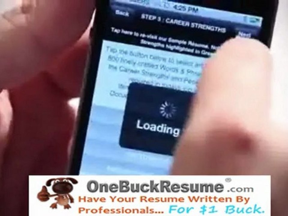 Quick Resume Distribution From Phone - OneBuckResume