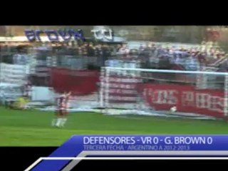 Defensores 0 - G. Brown 0