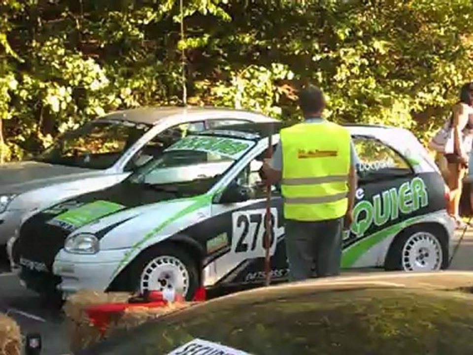 Course de cote de Houyet ....depart Opel Corsa