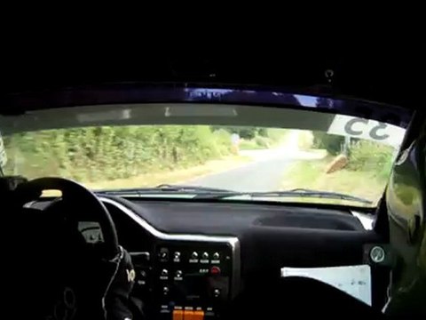 Es 3 rallye coeur de france 2012 equipage Marechal/Lemaire 106 GrA