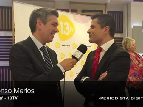 Periodista Digital. Entrevista a Alfonso Merlos (13tv). 10 de septiembre 2012