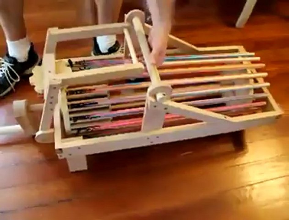 Tahtadan yapılmış taramalı