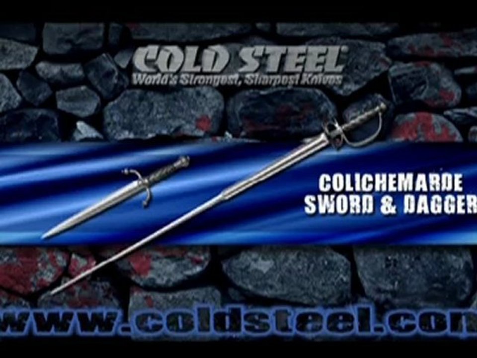 Colichemarde Sword _ Dagger _ Cold Steel