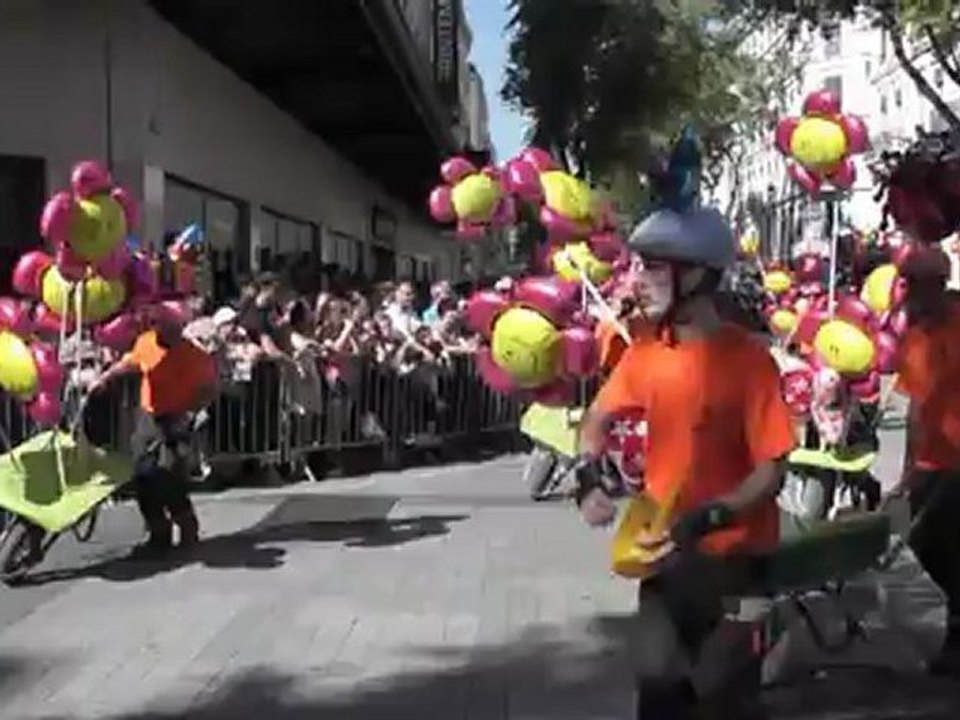 BIENNALE DE LYON GROUPE CAPI VIDEO DE MICHEL