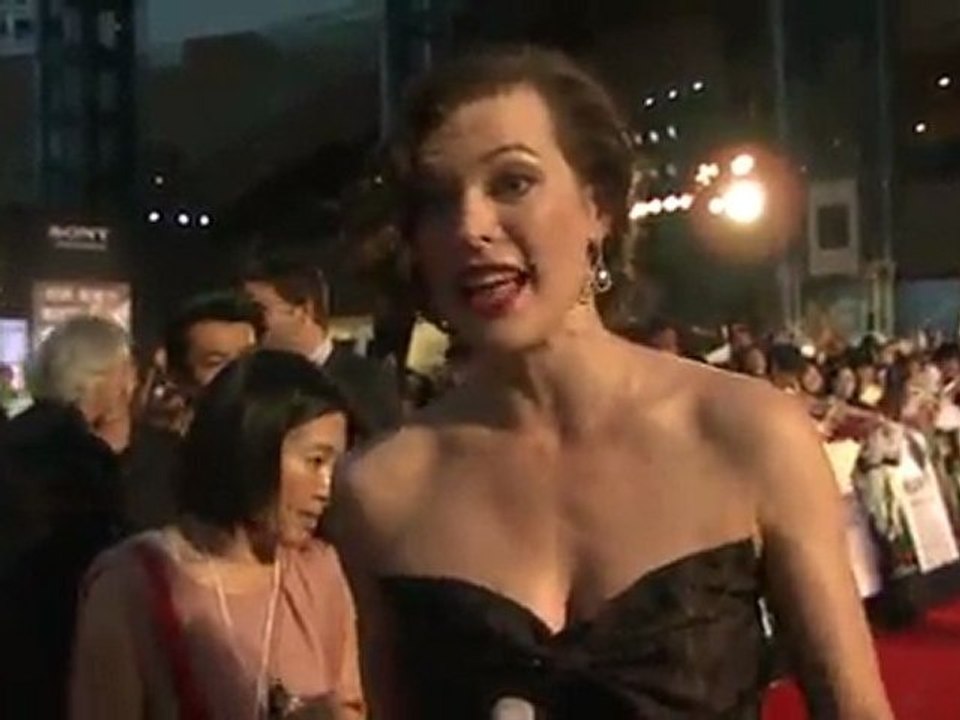 Resident Evil: Retribution 3D Tokyo World Premiere