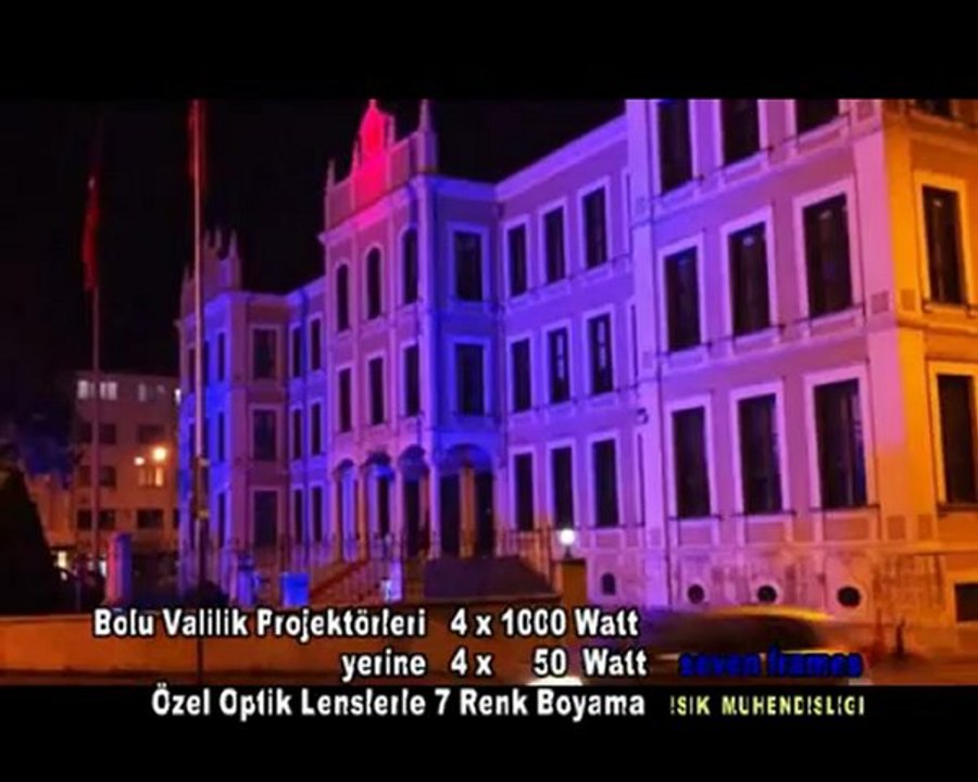 Bolu valilik işıkları