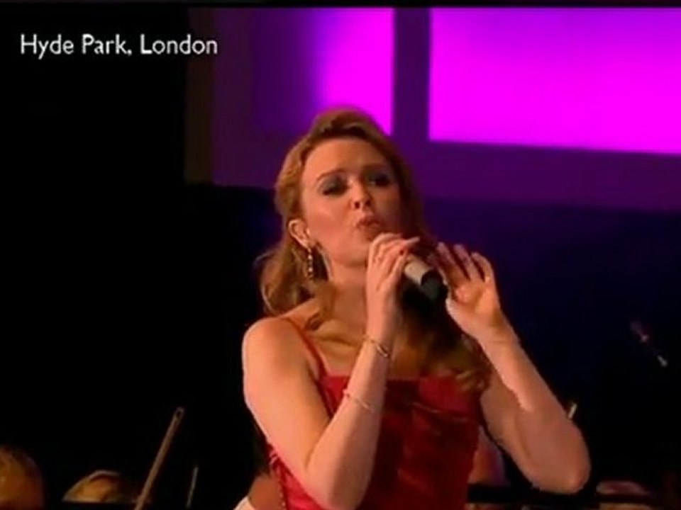 Kylie Minogue - I Should Be So Lucky - live orchestral version - BBC Proms In The Park 2012