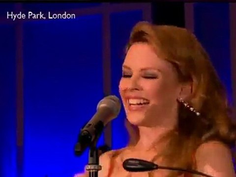 Kylie Minogue - Wow - live orchestral version - BBC Proms In The Park 2012