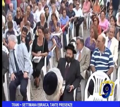 Trani | Settimana ebraica, tante presenze
