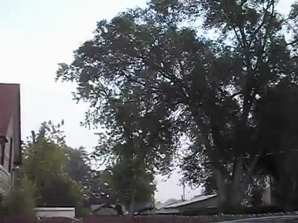 A windy 40-50 mile an hour winds with a dust storm summer day