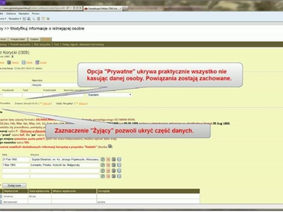 Ochrona danych osobowych