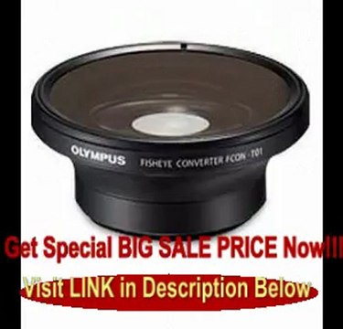 Olympus FCON-T01 Fisheye Converter Lens for Olympus Tough TG-1 Camera (Black) FOR SALE