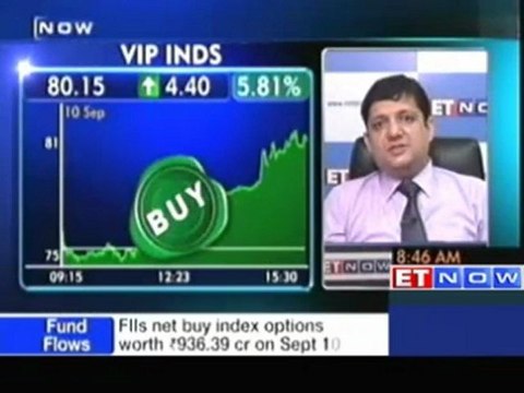 ET Now - Buy VIP Inds, Century Textile : Mitesh Thacker