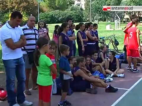 TG 10.09.12 Nuovo look per il campo di basket del Parco 2 Giugno di Bari