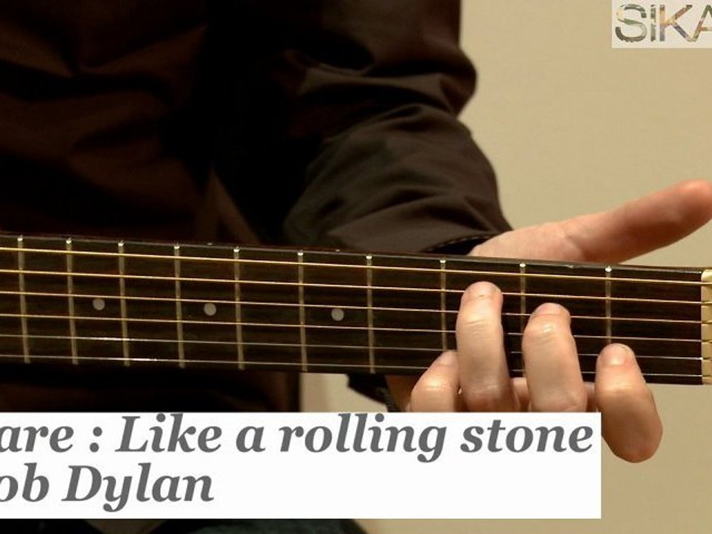 Comment jouer Like a rolling stone de Bob Dylan ? - HD - Vidéo Dailymotion