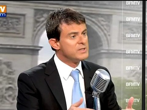 Valls sur BFTMV : créer tous les ans près de 500 postes de policiers et de gendarmes