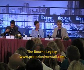 The Bourne Legacy press conference - English subtitles for the qustions in the video description
