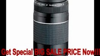 SPECIAL DISCOUNT Canon EF 75-300mm f/4-5.6 III Telephoto Zoom Lens + Deluxe Accessory Kit