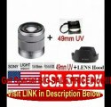 BEST BUY Sony E-Mount SEL1855 18-55mm f/3.5-5.6 Zoom Lens for Alpha NEX Cameras - Silver (Bulk order does not come with the retail...