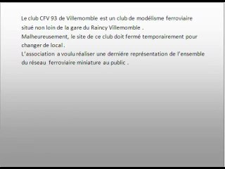 Club ferroviaire de Villemomble le Raincy