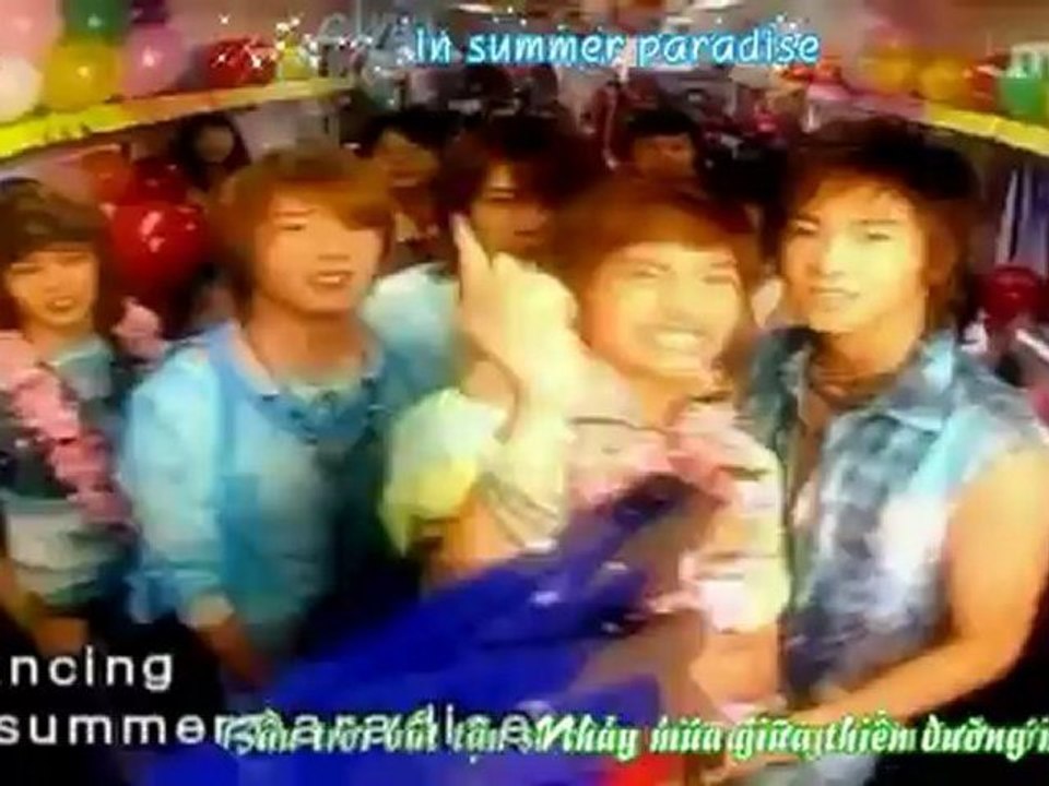 [Vietsub + kara] Hi Ya Ya  DBSK -  Train Ver