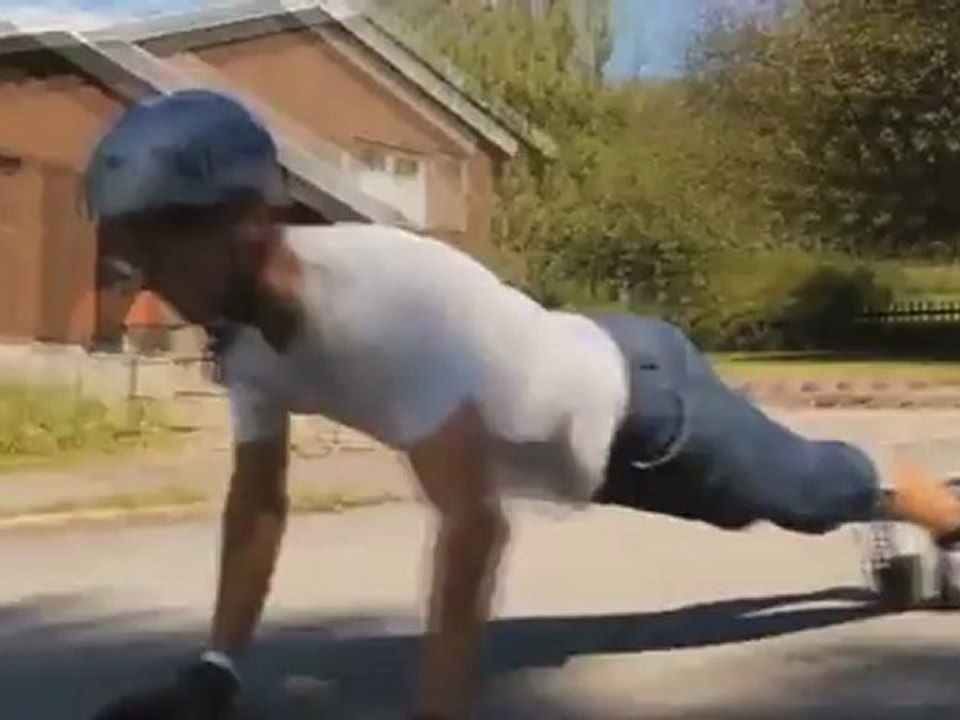 grande glissade en longboard