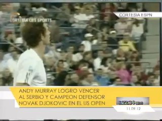El escocés Andy Murray venció a Djokovic y gana el US Open 2012