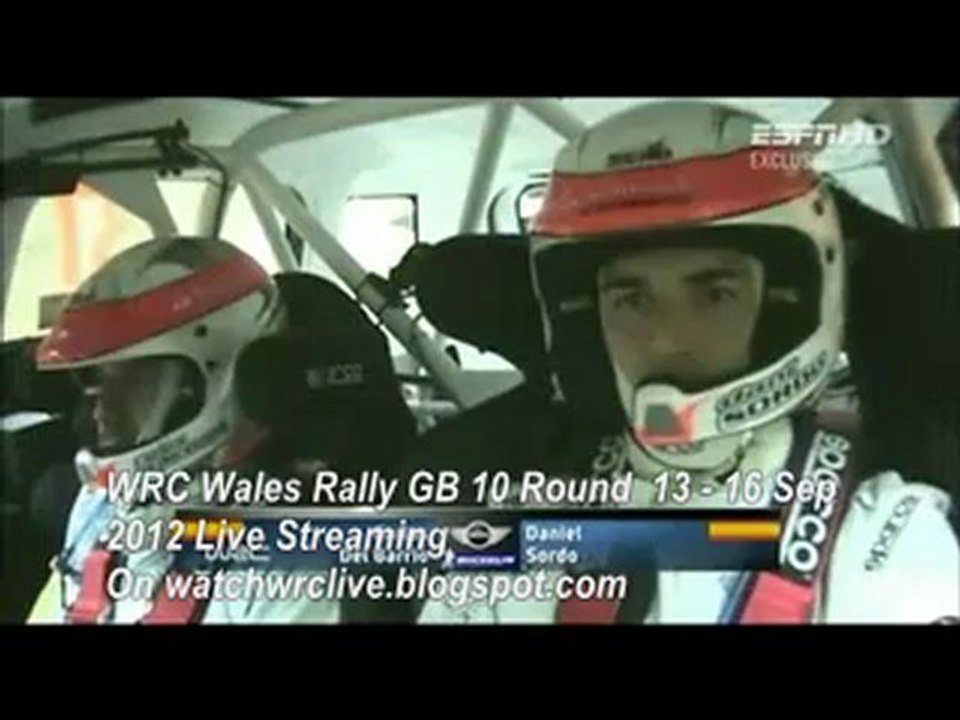 WRC Wales Rally GB Live Webcast Sep 2012