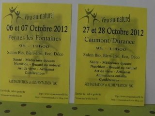 Invitation à des Salons Bien-être en Vaucluse avec le Crieur