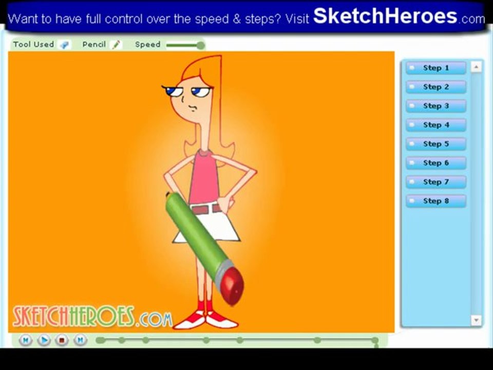 Как се рисува Кандис Флин