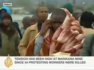 Al Jazeera's Mike Hanna reports from Marikana