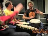 Cours percussions africaines mandingues - Association Vivre Le Monde (Brest)