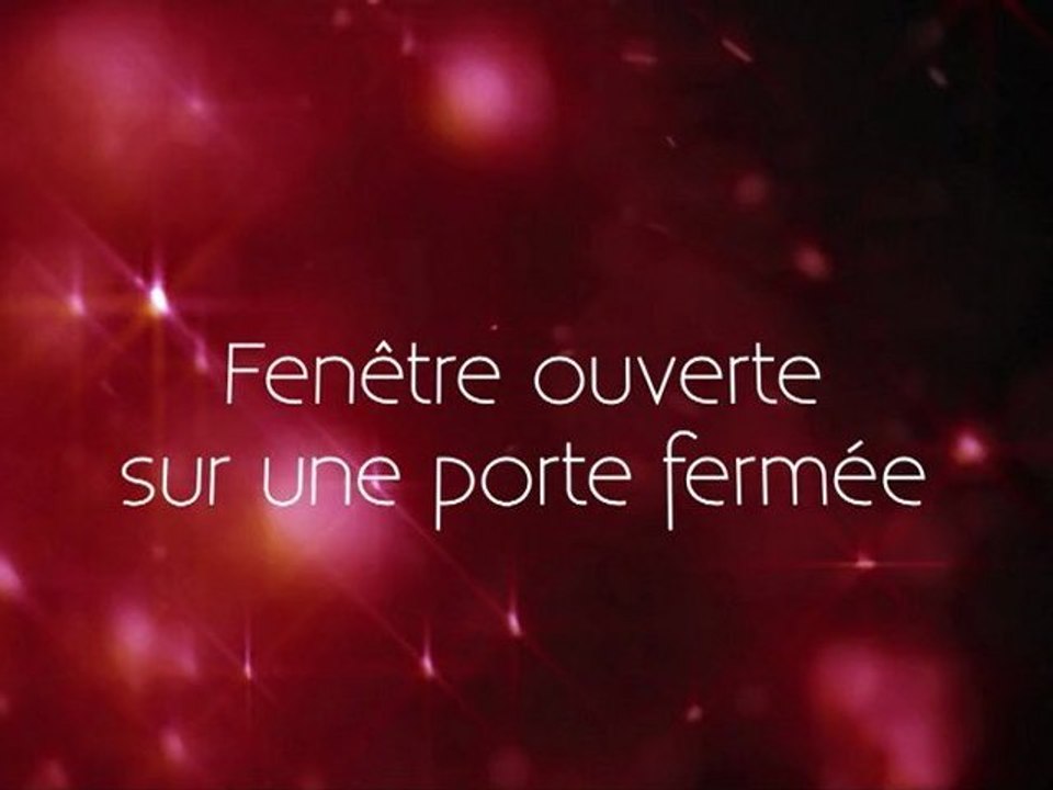 .2VU Thème 07 - Fenêtre ouverte sur une porte fermée