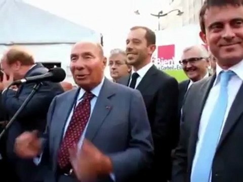 Serge Dassault se dit très heureux de la politique menée par Manuel Valls