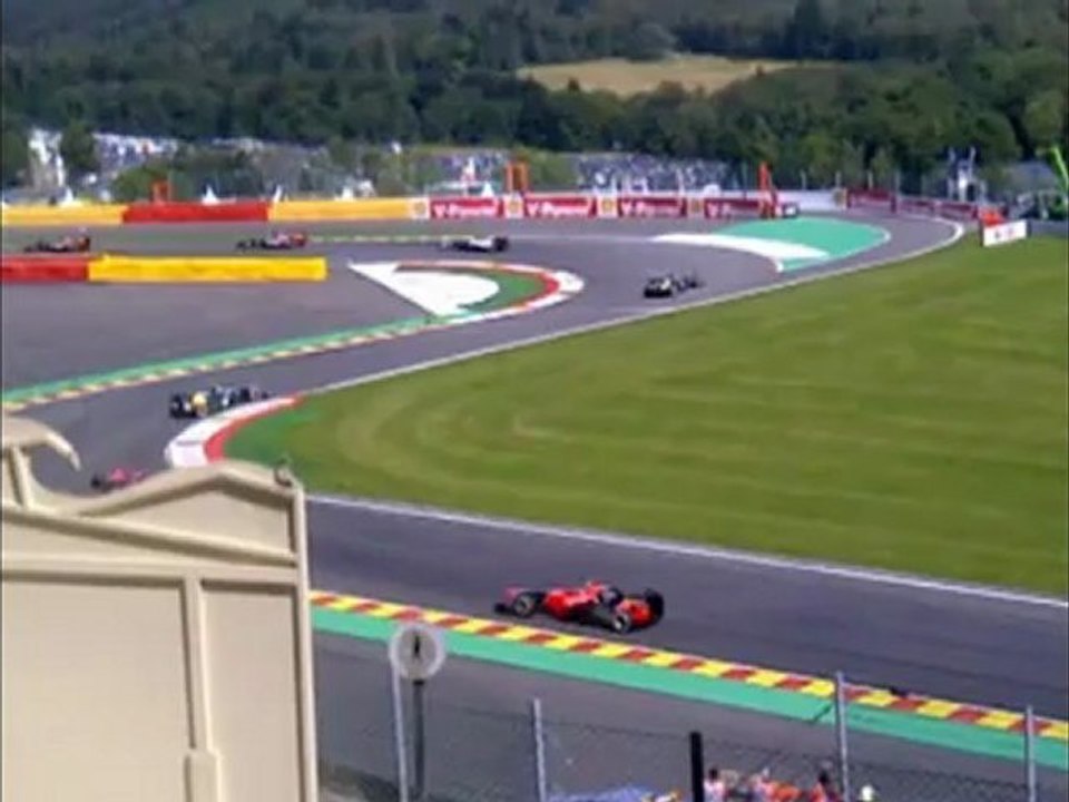 Spa mise en place sur la grille de départ