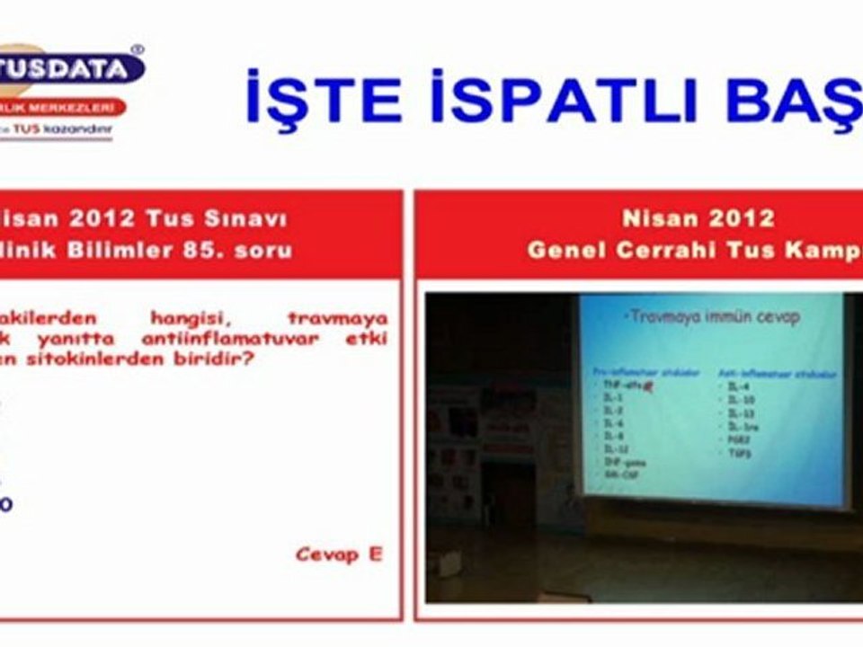 Nisan 2012 Tus Genel Cerrahi 85.soru