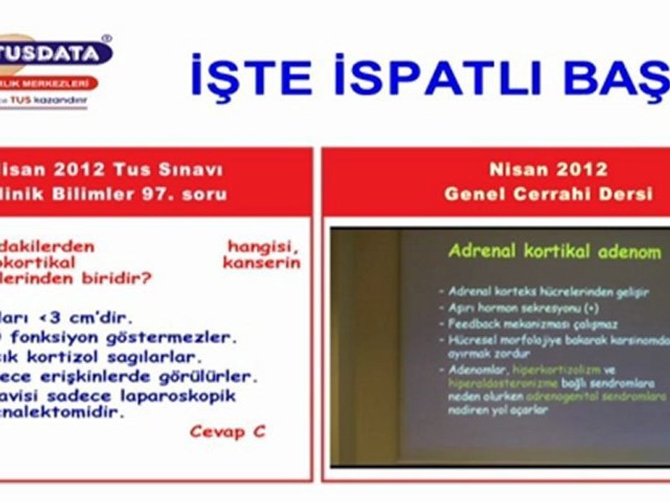 Nisan 2012 Tus Genel Cerrahi 97.soru